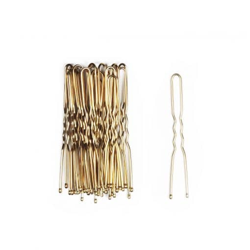 Bun Ripple Pins 6cm - BLONDE - 25pk