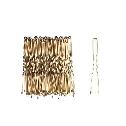 Bun Ripple Pins 6cm - BLONDE - 50pk