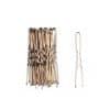 Bun Ripple Pins 6cm - LIGHT BROWN - 25pk