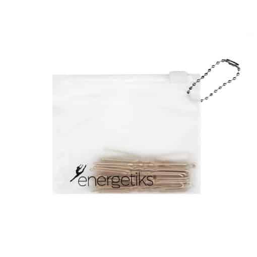 Bun Ripple Pins 6cm - LIGHT BROWN - 50pk - Image 2