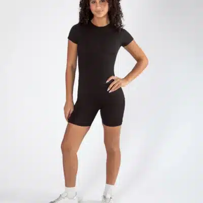 Olympia Fitted Tee - Adults - Black