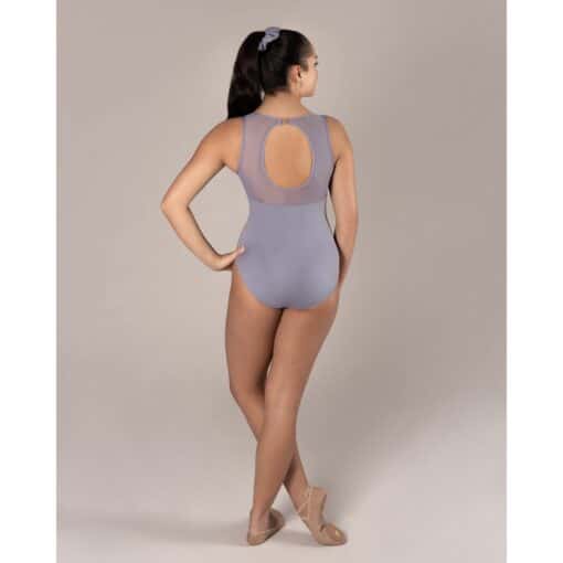 Natalie Open Back Leotard - Silver Bullet - ADULT - Image 4