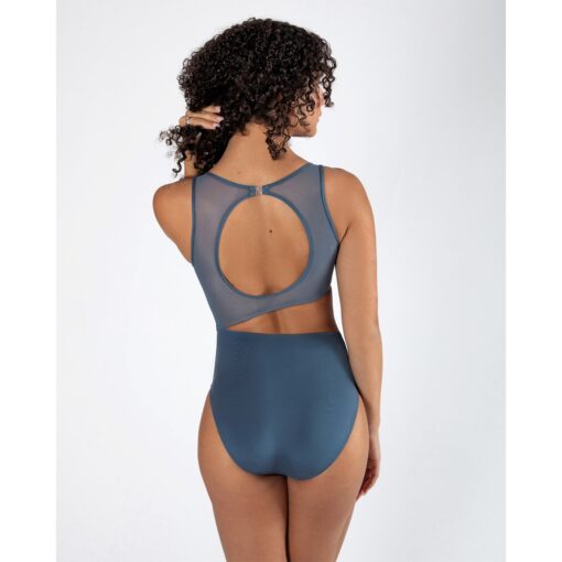 Celeste High Neck Leotard - Elemental Blue - CH/AD - Image 4