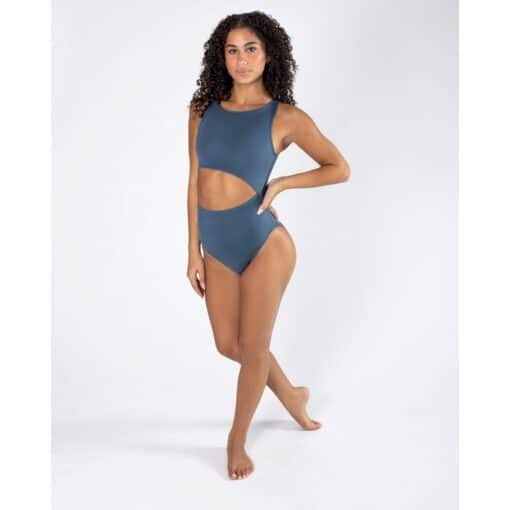 Celeste High Neck Leotard - Elemental Blue - CH/AD - Image 8