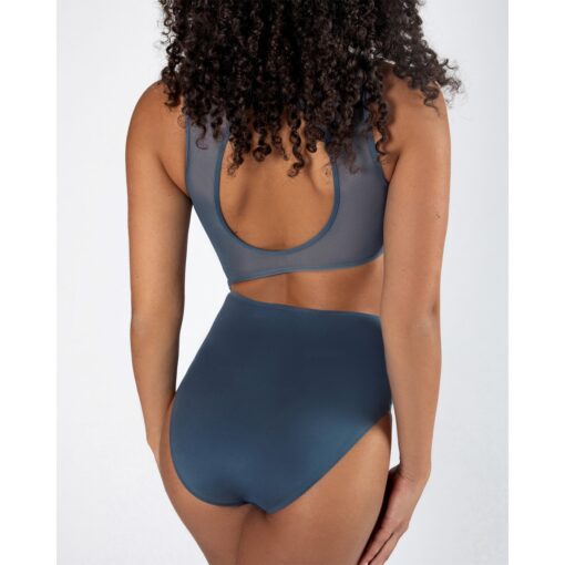 Celeste High Neck Leotard - Elemental Blue - CH/AD - Image 6