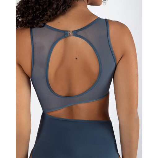 Celeste High Neck Leotard - Elemental Blue - CH/AD - Image 7