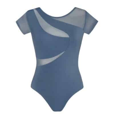 Delta Cap Sleeve Leotard - Elemental Blue - CH/AD