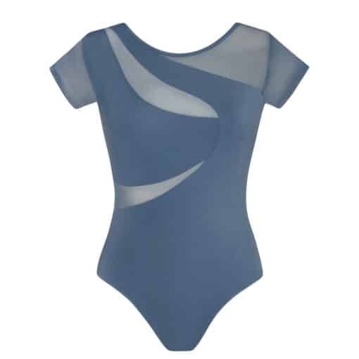 Delta Cap Sleeve Leotard - Elemental Blue - CH/AD