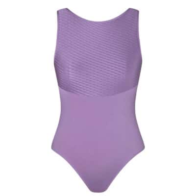 Natalie V Back Leotard - Orchid - ADULT