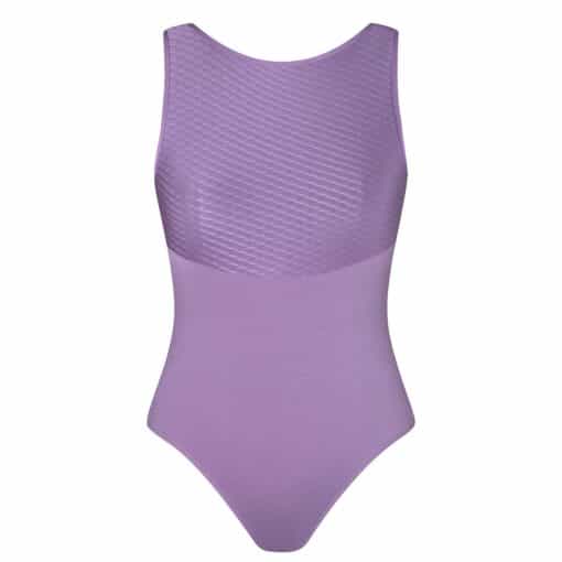 Natalie V Back Leotard - Orchid - ADULT