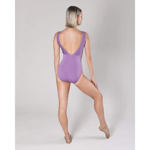 Natalie V Back Leotard - Orchid - ADULT - Image 4