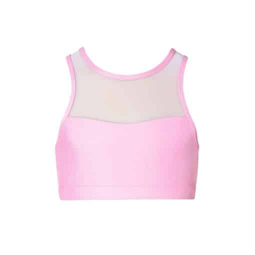 Jasmine Crop Top - Aurora Pink