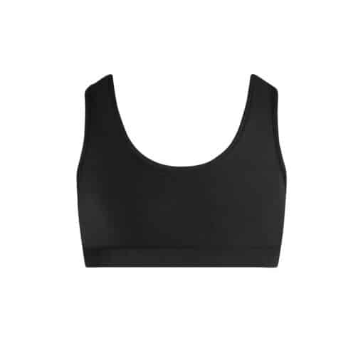 Ava Crop Top - Black - CHILD