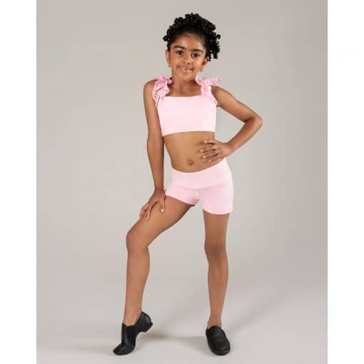 Ruby Lace Crop Top - Candy - CHILD - Image 3