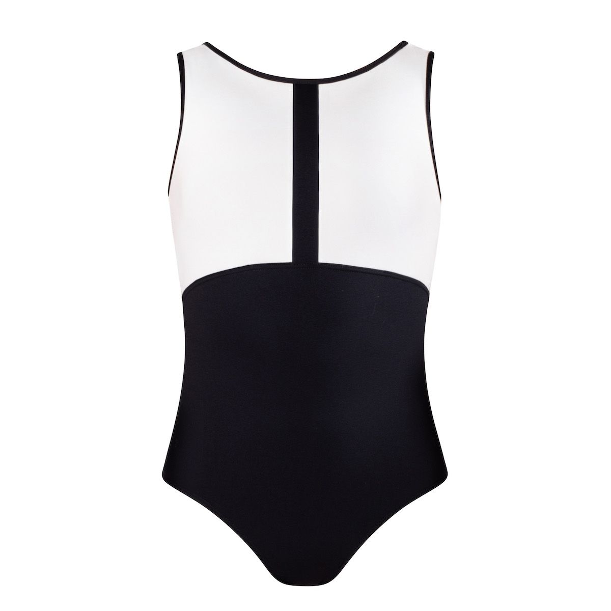 Nova Leotard - Black & White - CHILD - Spangles Dancewear