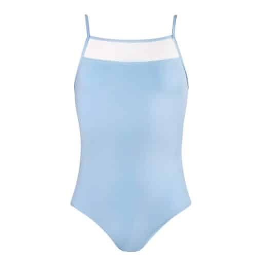 Cara Camisole Leotard - Misty Blue - CHILD