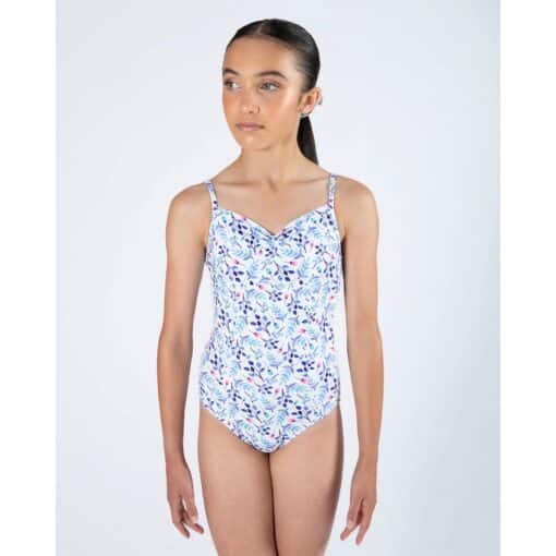 Harmony Pleat Leotard - Meadow - CHILD - Image 8