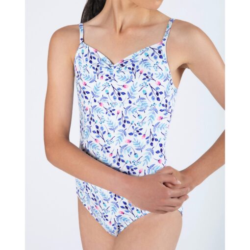 Harmony Pleat Leotard - Meadow - CHILD - Image 3