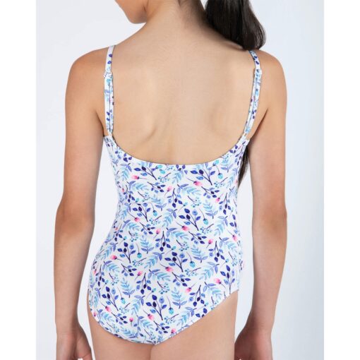 Harmony Pleat Leotard - Meadow - CHILD - Image 4