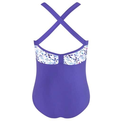 Alice Cross Back Leotard - Iris - CHILD - Image 2