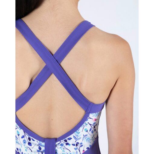 Alice Cross Back Leotard - Iris - CHILD - Image 7