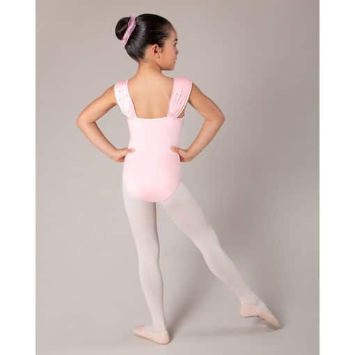 Holly Sparkle Leotard - Candy Pink - CHILD - Image 4