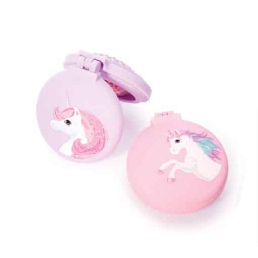 Unicorn Compact Hairbrush