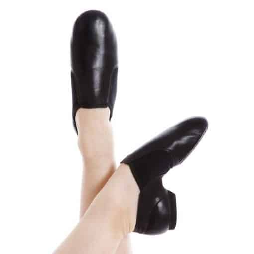 Jazz Boot Neoprene Shoes - Black - ADULT