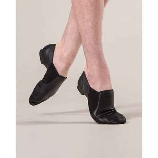 Jazz Boot Neoprene Shoes - Black - ADULT - Image 2