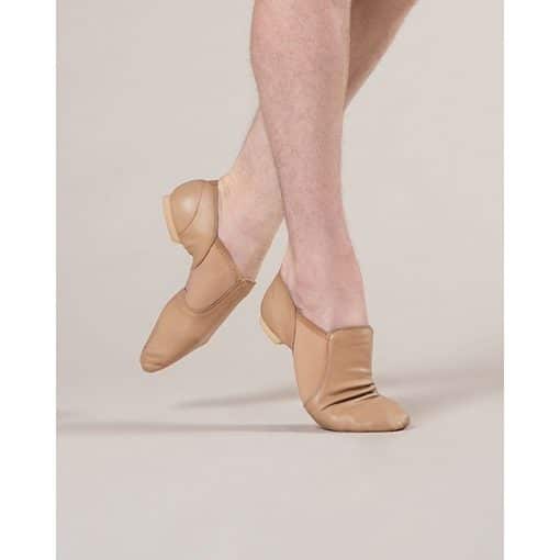 Jazz Boot Neoprene Shoes - Tan - ADULT - Image 2