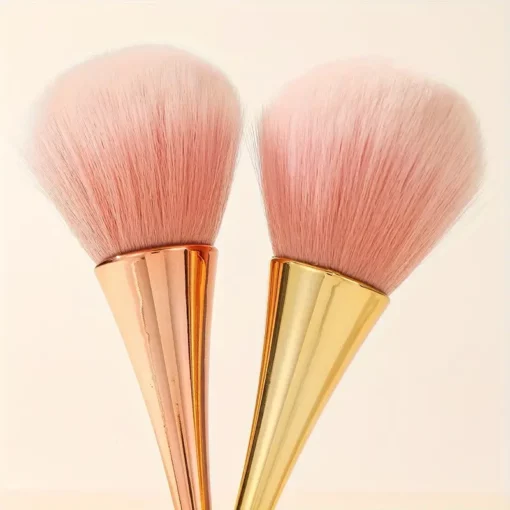 Golden Make Up Brushes - Image 2