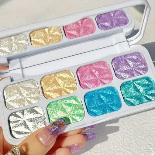 Pastel Shimmer Eyeshadow Palette