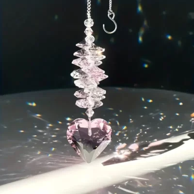 Crystal Heart Hanger
