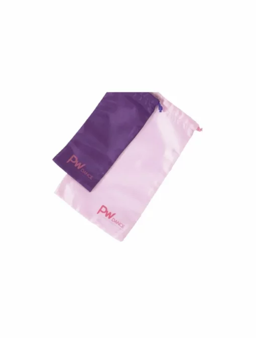 Satin Shoe Bag - Purple - LARGE