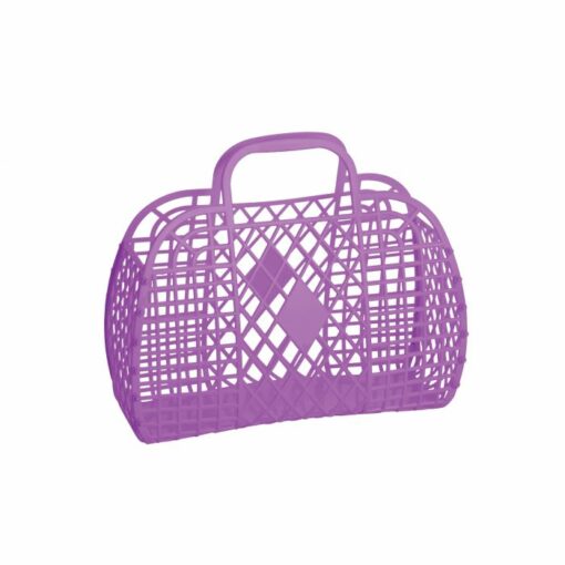 Jelly Retro Basket - Purple