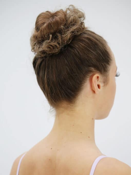 Hair Scrunchie - Light Brown - Image 2