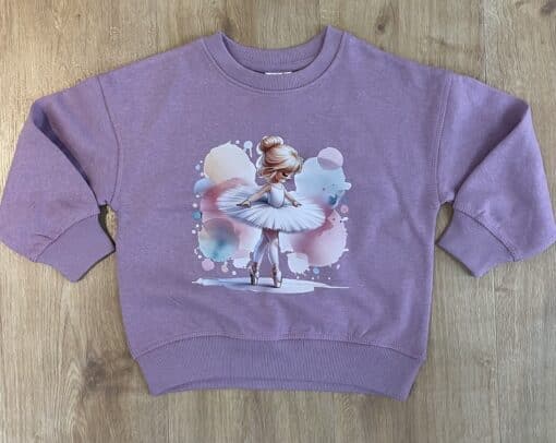 Sweet Ballerina Jumper - Lavender - CHILD