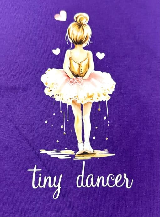 Tiny Dancer Puff T-Shirt - Purple - CH 4 - Image 2