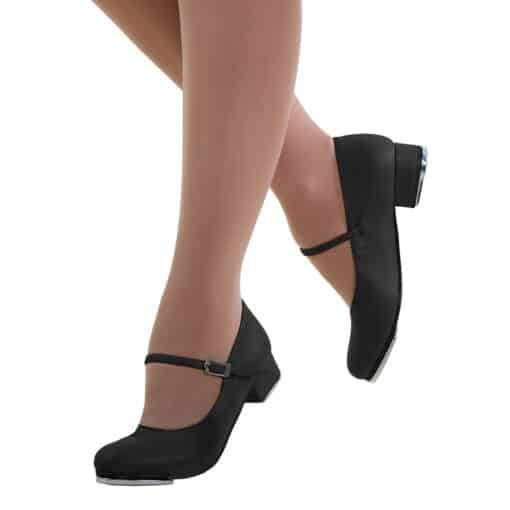 Debut Tap Shoe Low Heel - Black - CHILD
