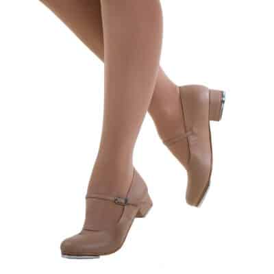 Debut Tap Shoe Low Heel - Tan - CHILD