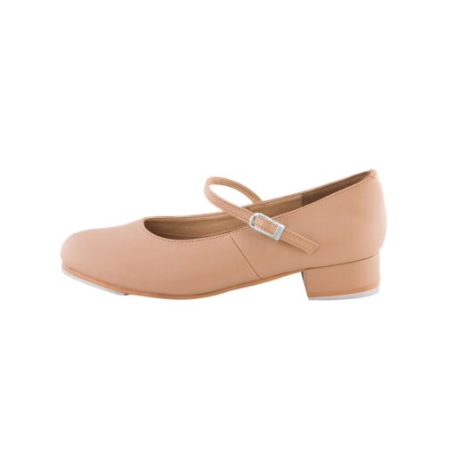 Debut Tap Shoe Low Heel - Tan - CHILD - Image 2