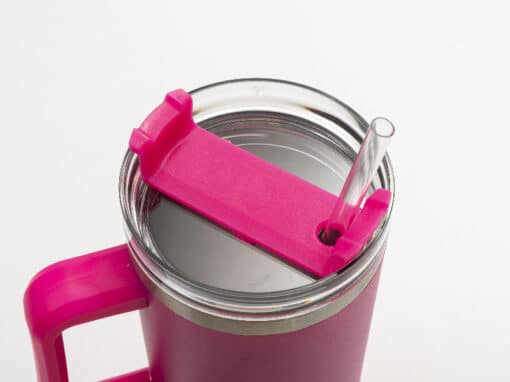 Spanley Tumbler - Matte Hot Pink - Image 3